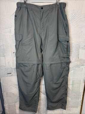 REI Men's Convertible Cargo Pants in Slate Gray N0725